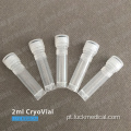 PC Plástico Cryovials 2ml Use CE